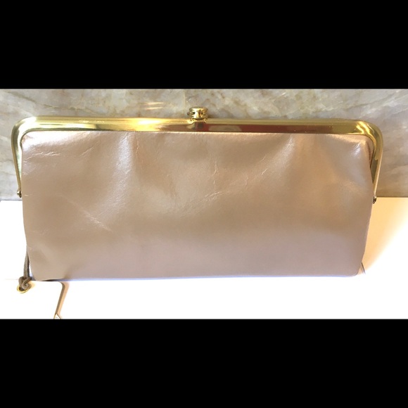 Hobo Lauren Leather Wallet Clutch, Blush, NWT - Picture 4 of 13